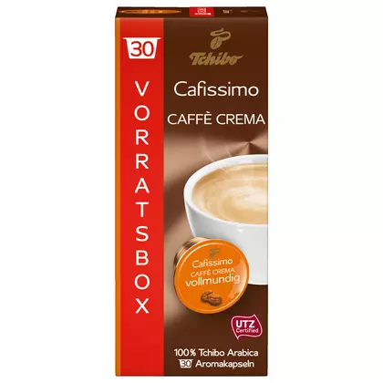 Cafea capsule Tchibo Caffè Crema Cafissimo, 30 bucati