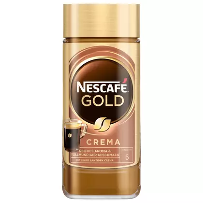 Cafea Instant Solubila Nescafé Gold Crema, 200g