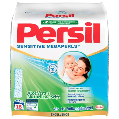 Detergent rufe Persil Sensitive, 16 spalari