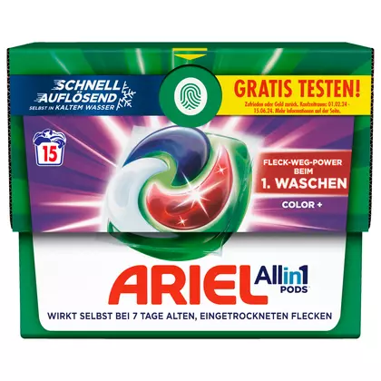 Detergent capsule Ariel