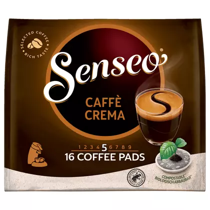 Cafea paduri Senseo Caffè Crema, 16 bucati