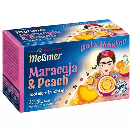 Ceai Meßmer México Maracuja Peach, 20 Pliculete
