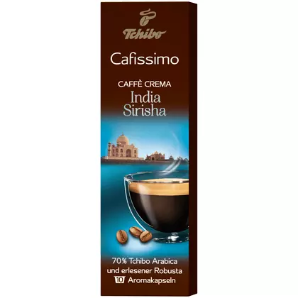 Cafea Tchibo Caffè Crema Cafissimo India, 75g