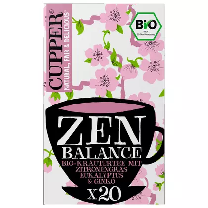 Ceai Cupper Tea Bio Balance, 20 Pliculete