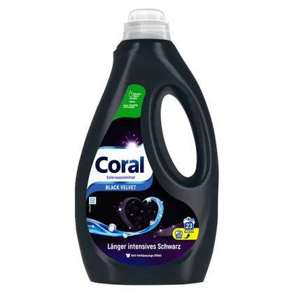 Detergent rufe Coral Black, 23 spalari