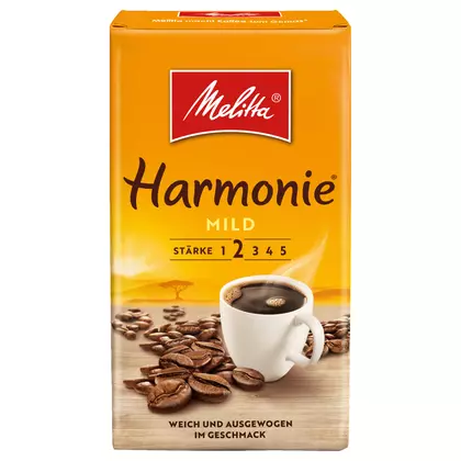 Cafea Melitta intensitate medie Harmonie Macinata, 500g