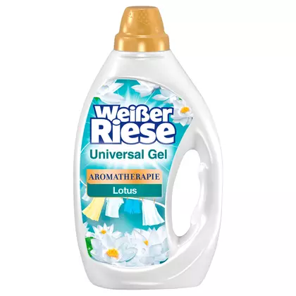 Detergent rufe Weißer Riese Gel Universal