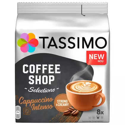 Cafea capsule Tassimo Cappuccino Intenso