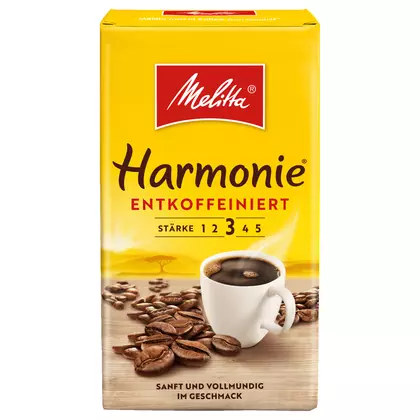 Cafea Melitta Café Decofeinizata Harmonie Macinata, 500g
