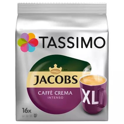 Cafea capsule Tassimo Jacobs Caffè Crema Intenso, 16 bucati