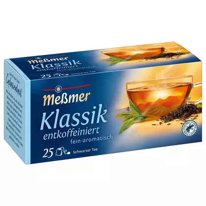 Ceai Meßmer Classic Decofeinizata, 25 Pliculete
