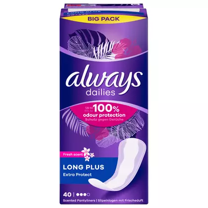 Absorbante Always Plus Protect Extra Long, 40 bucati