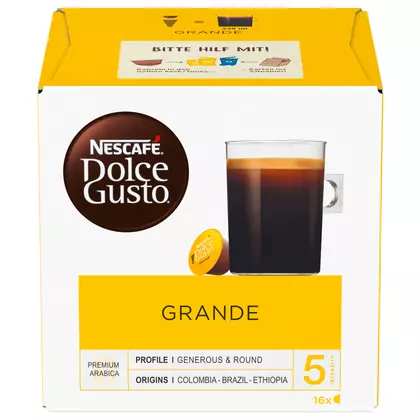 Cafea capsule Nescafé Dolce Gusto Grande, 16 bucati