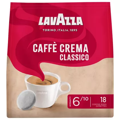 Cafea paduri Lavazza Caffè Crema Classico, 18 bucati