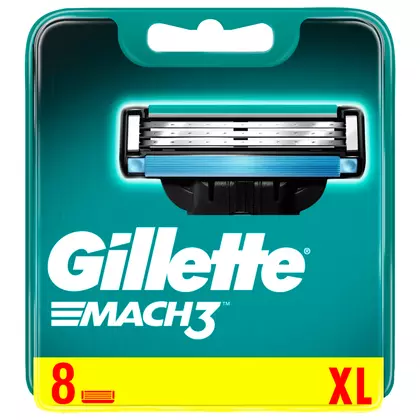 Rezerva Lame de ras Gillette XL, 8 bucati