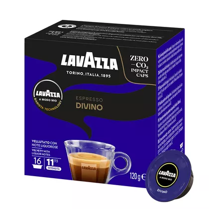 Cafea capsule Lavazza A Modo Mio Divino, 16 bucati