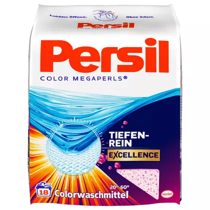 Detergent rufe Persil Color Megaperls, 18 spalari
