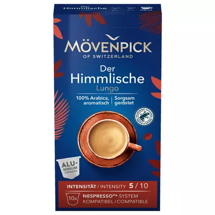 Cafea capsule Mövenpick Lungo Der Himmlische, 10 bucati