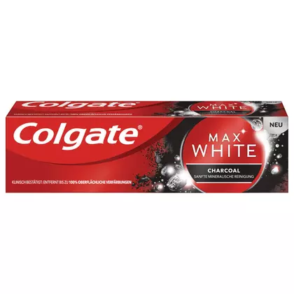 Pasta de dinti Colgate Max White Charcoal, 75ml