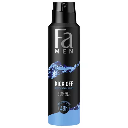 Deodorant spray Fa Men Kick Off, 150ml