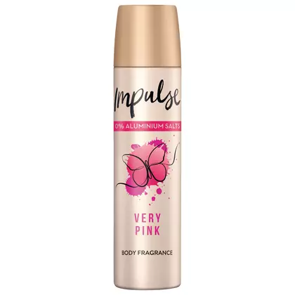 Deodorant spray Impulse Pink Fara Aluminiu, 75ml