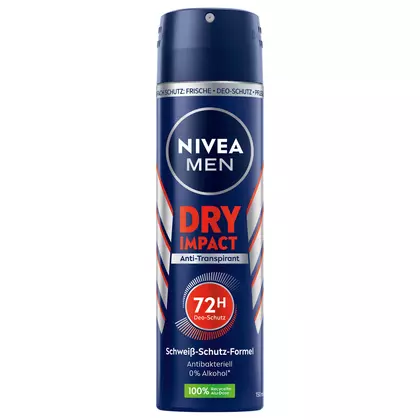 Deodorant spray NIVEA Antiperspirant Men Dry, 150ml