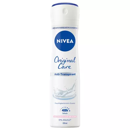 Deodorant spray NIVEA Antiperspirant Original Care, 150ml