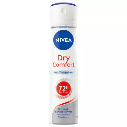 Deodorant spray NIVEA Antiperspirant Comfort Dry, 150ml