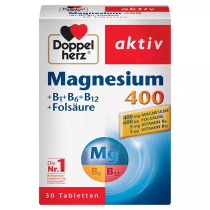 Supliment Vitamine Doppelherz Magneziu, 30 bucati
