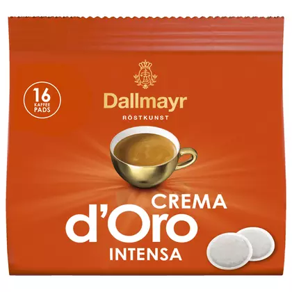 Cafea paduri Dallmayr Crema d'Oro Intensa, 16 bucati