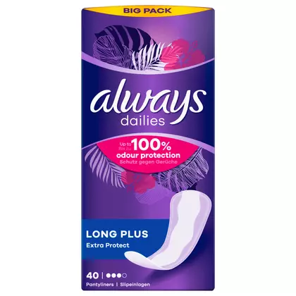Absorbante Always Plus Protect Extra Long, 40 bucati