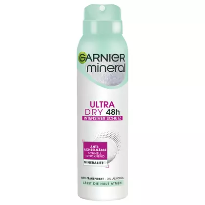 Deodorant Spray Garnier Ultra Mineral Dry, 150ml