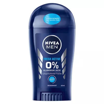 Deodorant Stick NIVEA Men Fresh Active Fara Aluminiu, 40ml