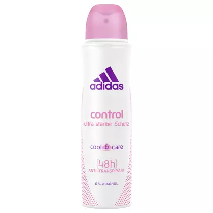 Deodorant spray Adidas Women Control, 150ml