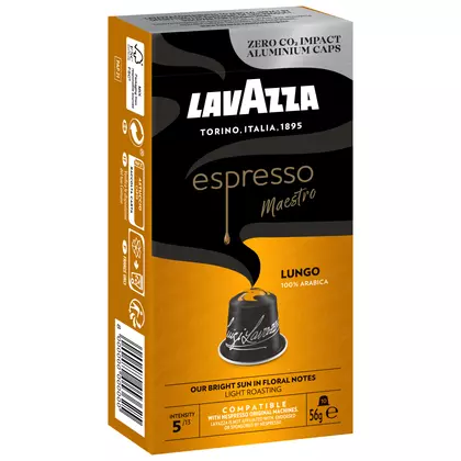 Cafea capsule Lavazza Espresso Lungo, 56g, 10 bucati