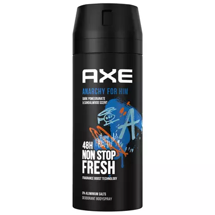 Deodorant Spray Axe Fara Aluminiu, 150ml