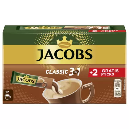 Cafea Jacobs Instant Classic 3 in 1