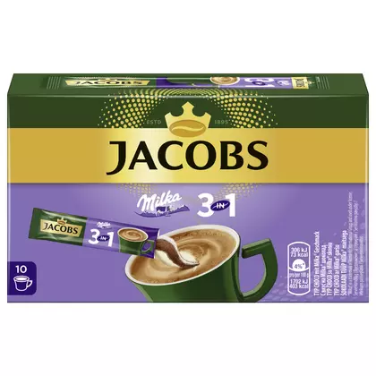Cafea Jacobs Instant Milka, 180g
