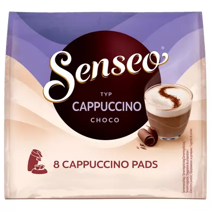 Cafea paduri Senseo Cappuccino Choco (ciocolata), 8 bucati