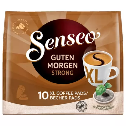 Cafea paduri Senseo Guten Morgen Strong, 10 bucati