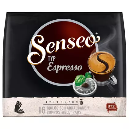Cafea paduri Senseo Espresso, 16 bucati