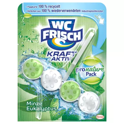 Odorizant WC Frisch Menta Kraft-Aktiv, 50g