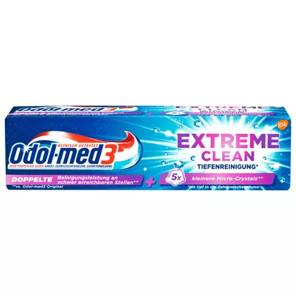 Pasta de dinti Odol-med3 Clean Extreme, 75ml