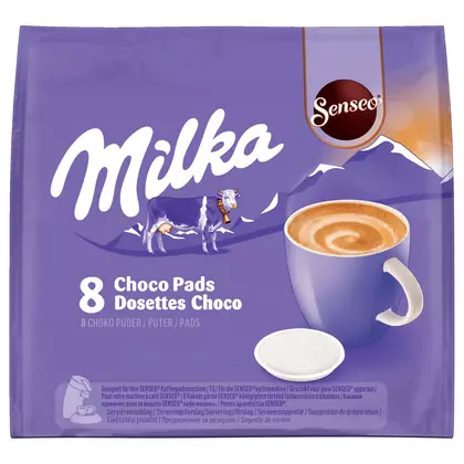 Cafea paduri Senseo Milka, 8 bucati
