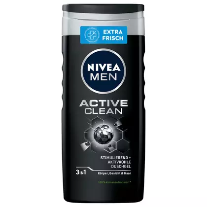 Gel de dus NIVEA Men Clean Active, 250ml