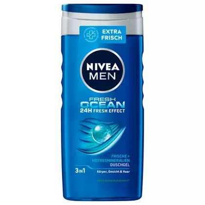 Gel de dus NIVEA Men Fresh Ocean, 250ml