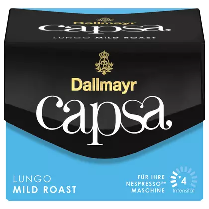 Cafea capsule Dallmayr Nespresso Lungo Capsa intensitate medie, 10 bucati