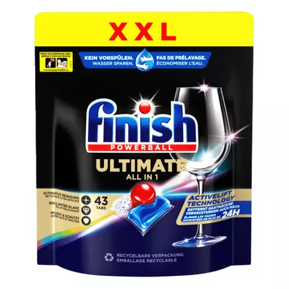 Detergent vase automat Finish Powerball Ultimate All in 1 Xxl, 554g
