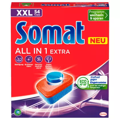 Detergent vase automat Somat All in 1 Extra Xxl