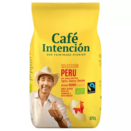 Cafea Intención Selección Peru Bio, 375g